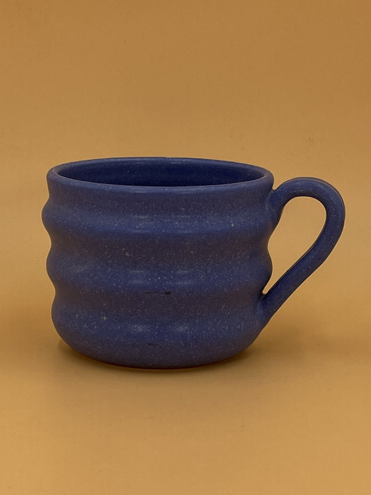 Lo-Fi Potter Wavy Coffee Mug | Blue