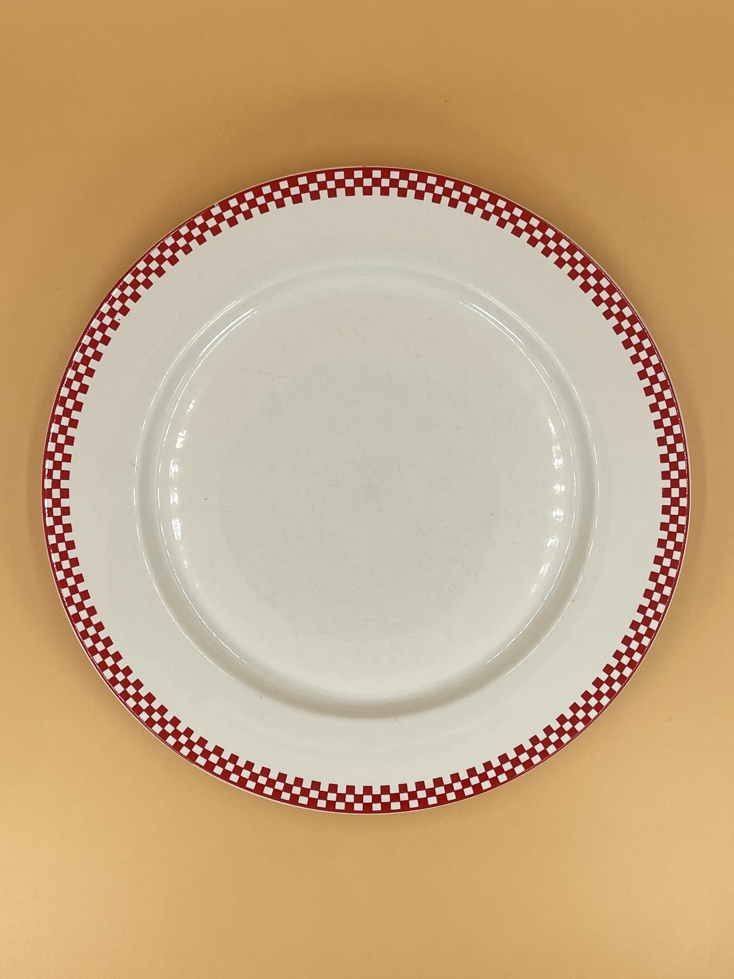 Vintage Checkered Plate | Made in Japan