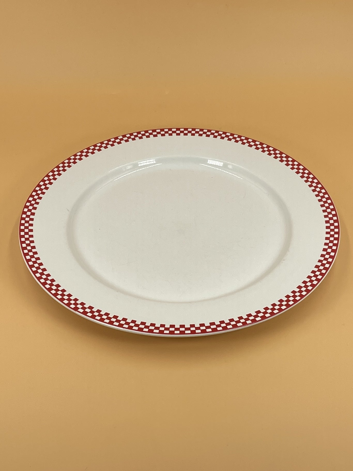 Vintage Checkered Plate | Made in Japan