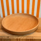 Beech Wood Shallow Serving / Fruit Bowl