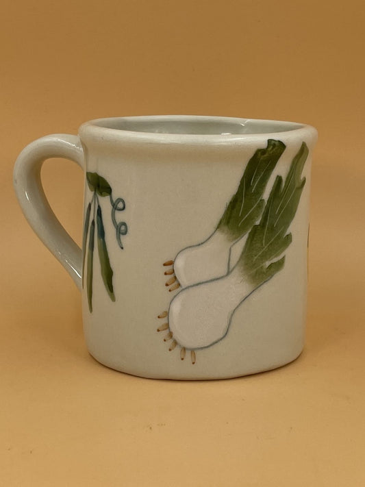 Painted Veggie Mug