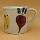 Painted Veggie Mug