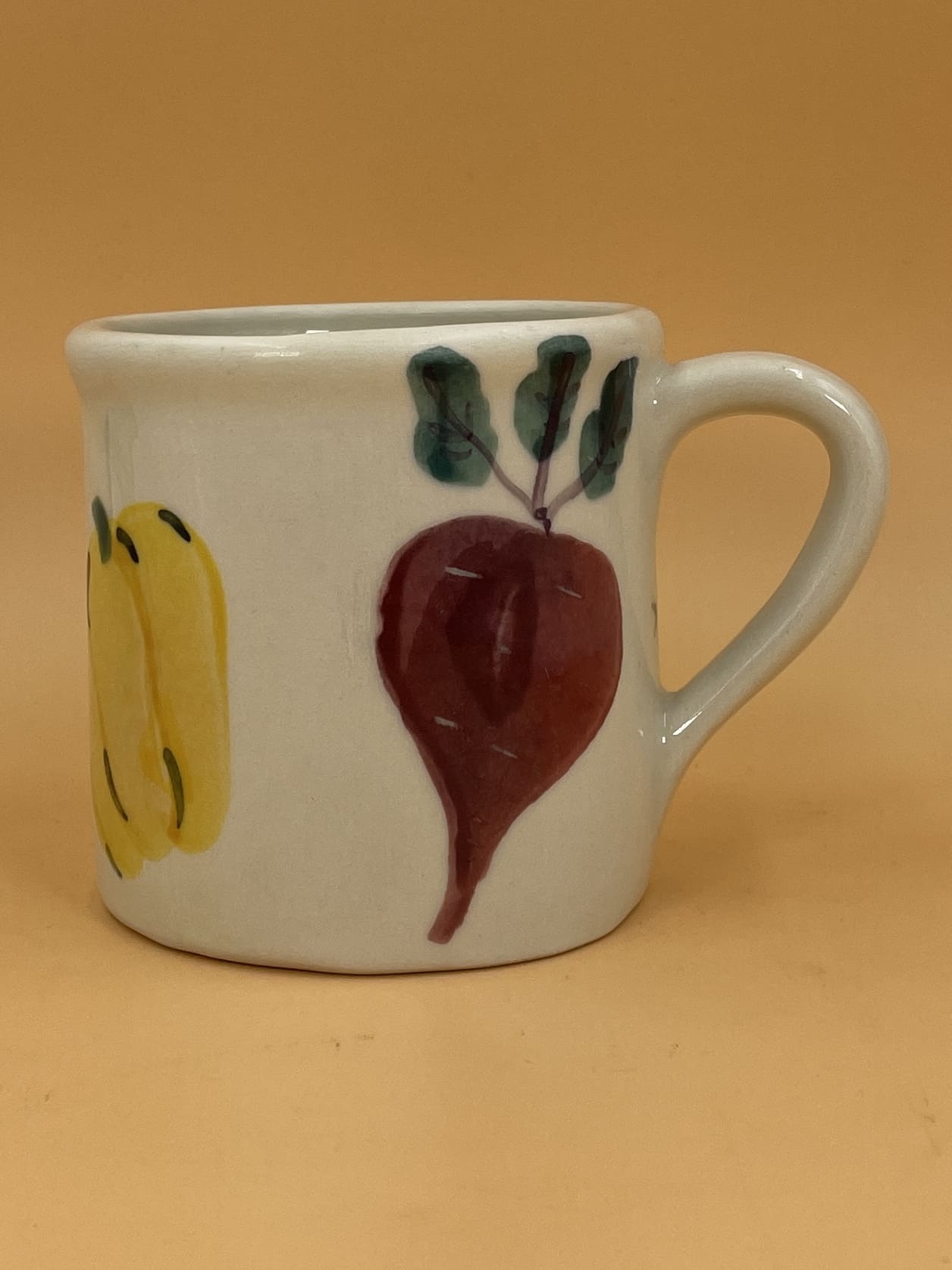 Painted Veggie Mug