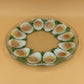 Handmade Deviled Eggs Glass Plate