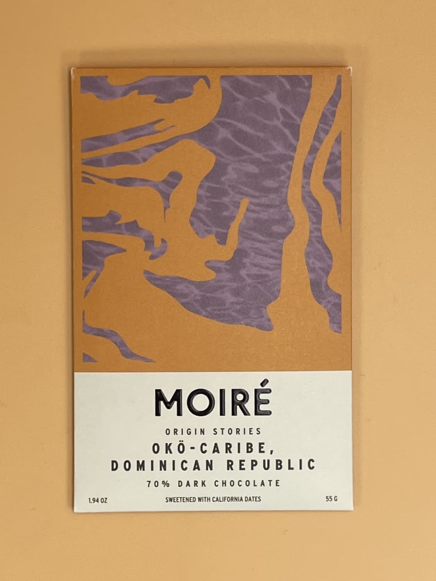 MOIRÉ Chocolate Bar | Okö-Caribe, Dominican Republic 70% Dark