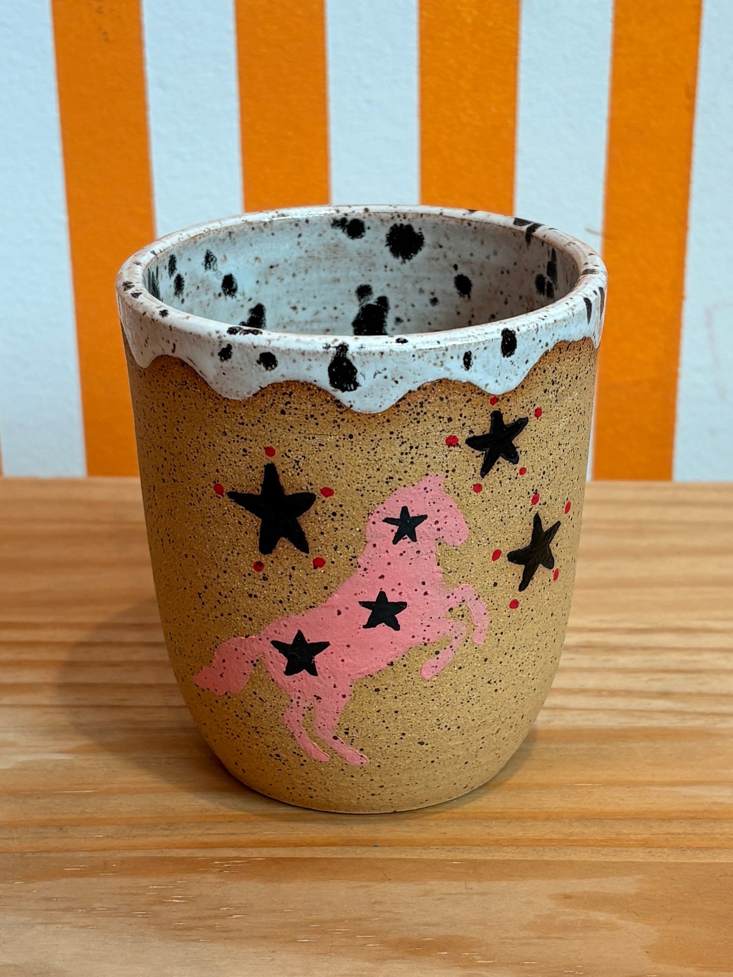Mellow Ceramics Horse Cup