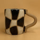 Mellow Ceramics Wavy Mug | Natural / Black
