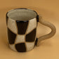 Mellow Ceramics Wavy Mug | Natural / Black