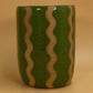 Mellow Ceramics Wiggle Cup | Green