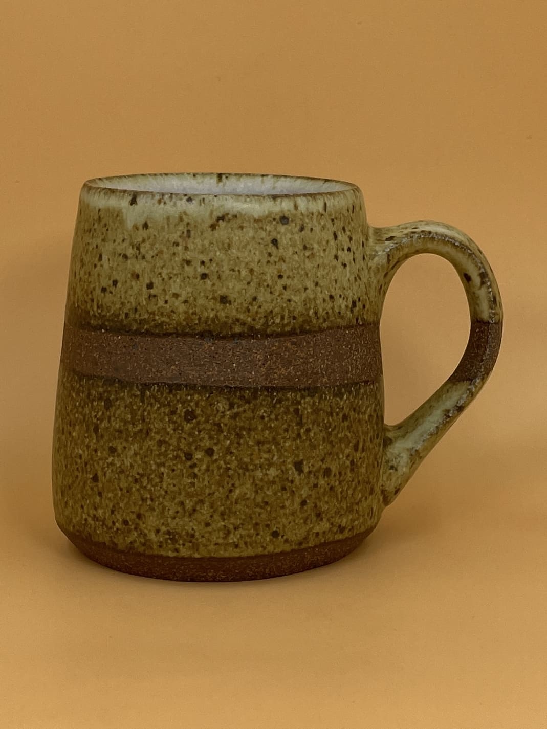 Katie Francis Brown Stripe Mug