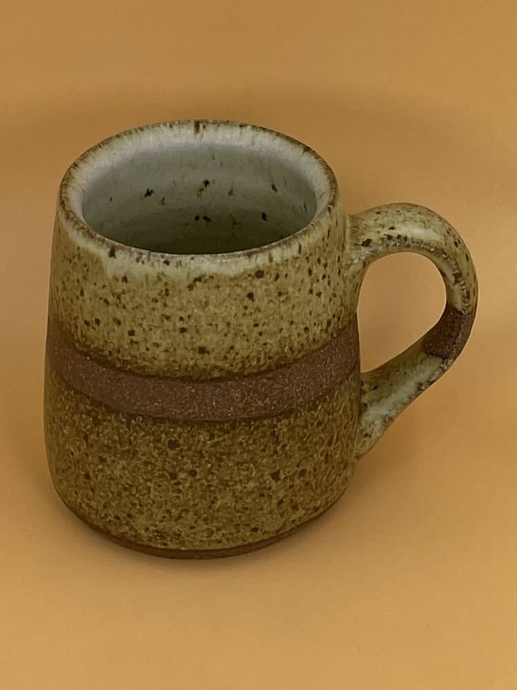 Katie Francis Brown Stripe Mug