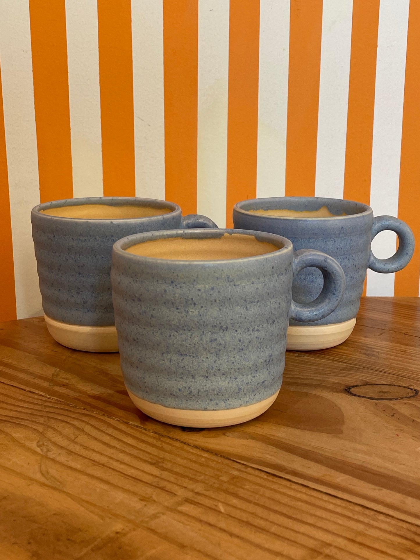 Lo-Fi Potter Wavy Blue Mug