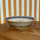 Vintage Johnson Bros Hearts & Flowers Old Granite Ironstone Oval Serving Bowl