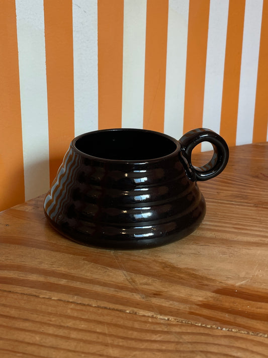 Lo-Fi Potter Black Mug