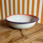 Mid Century Enamelware Rose Bowl