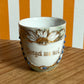 Antique Porcelain Forget Me Not Cup (Made in Germany)