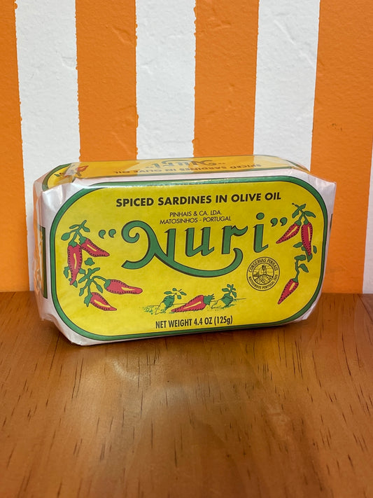Nuri Spiced Sardines in Olive Oil