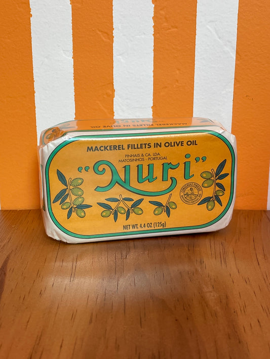 Nuri Mackerel Fillets in Olive Oil