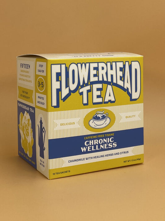 Flowerhead Tea Bags | Chronic Wellness