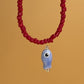 Resinuendo Beaded Fish Necklace | Red
