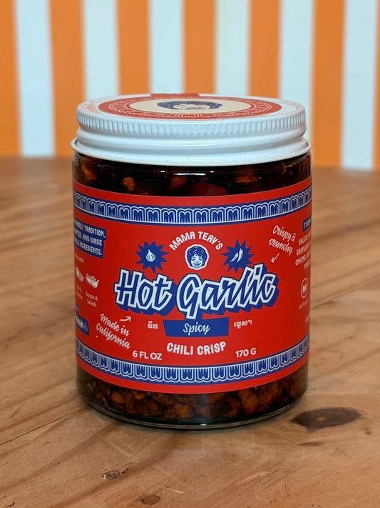 Mama Teav’s Hot Garlic Chili Crisp