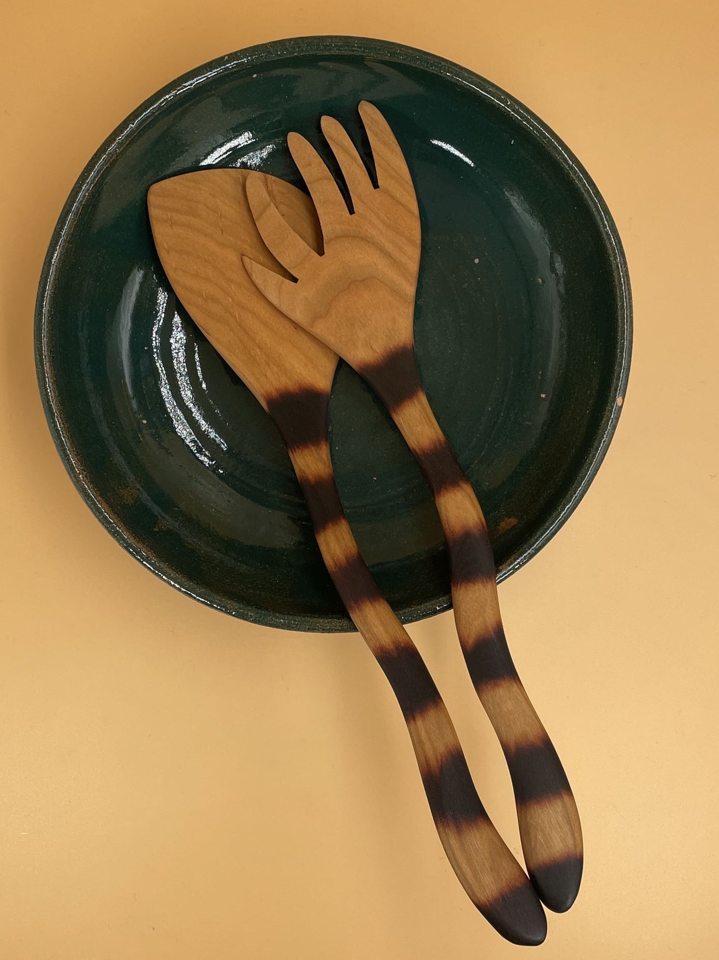 Jonathan's Forked Salad Set | Cat Tail
