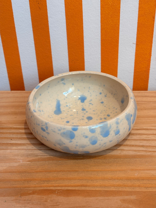 Chelsea Virginia Shallow Bowl | Speckled Blue