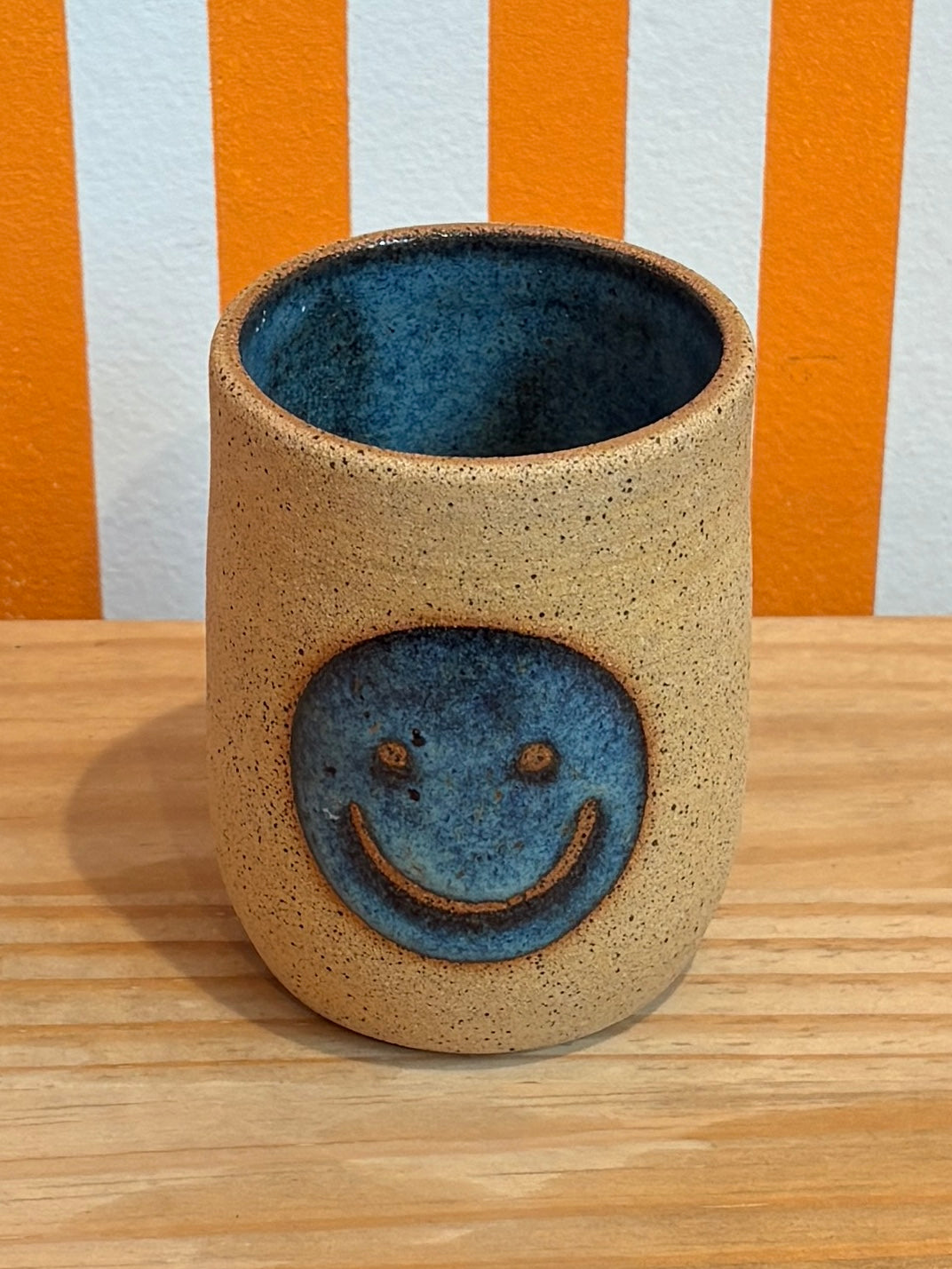Black Slip Babes Smiley Face Cup