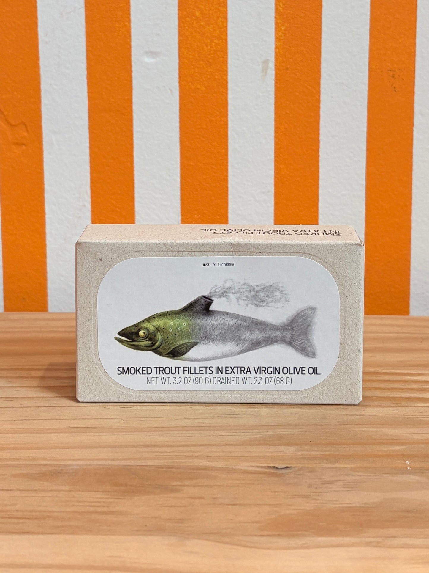Jose Gourmet Smoked Trout Fillets in Olive Oil