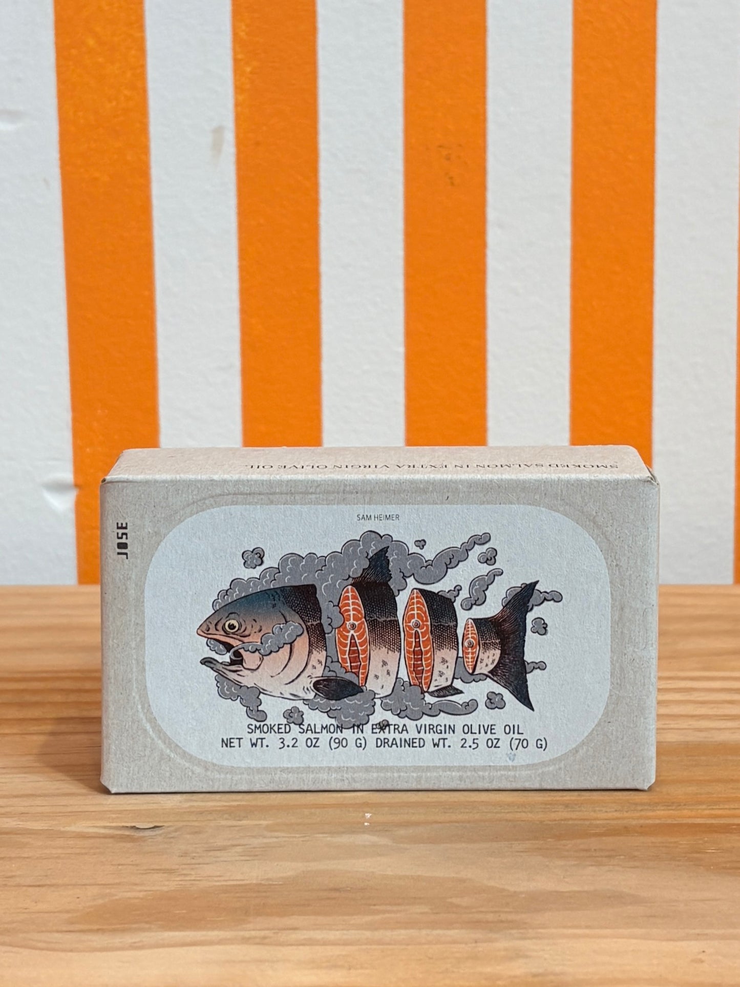 Jose Gourmet Smoked Salmon in Extra Virgin Olive Oil