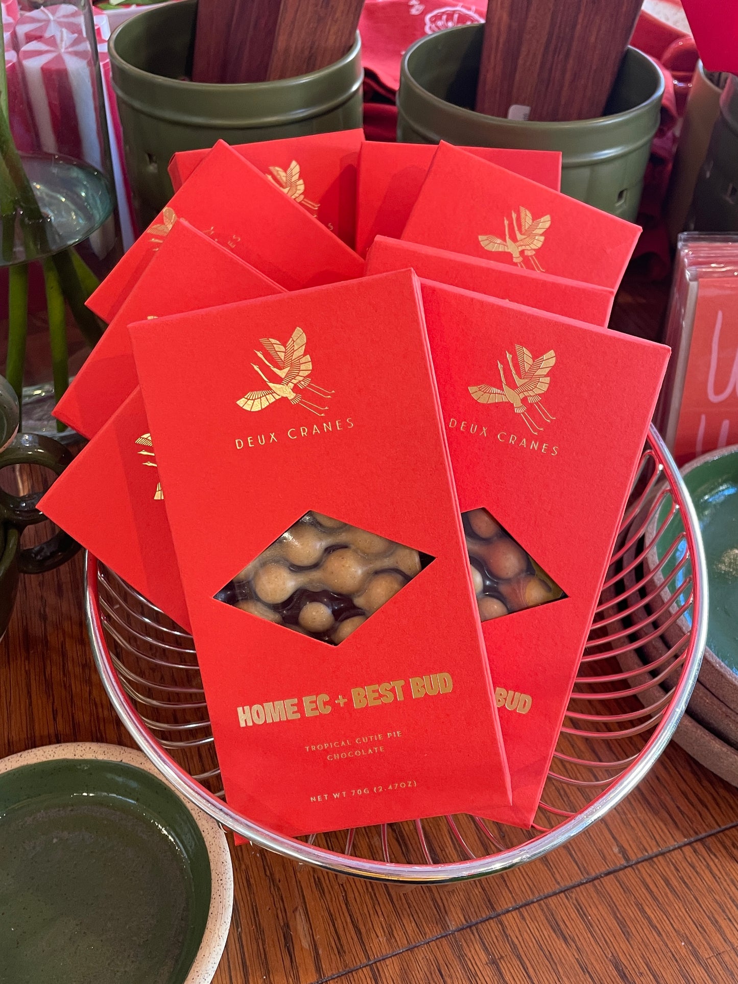 Home Ec + Best Bud + Deux Cranes Chocolate Bar | Tropical Cutie Pie