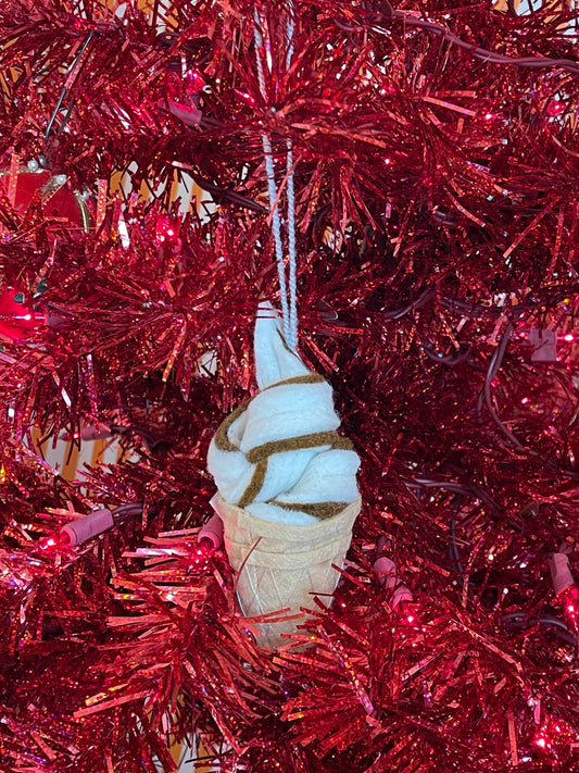 Felt Ornament | Soft Serve