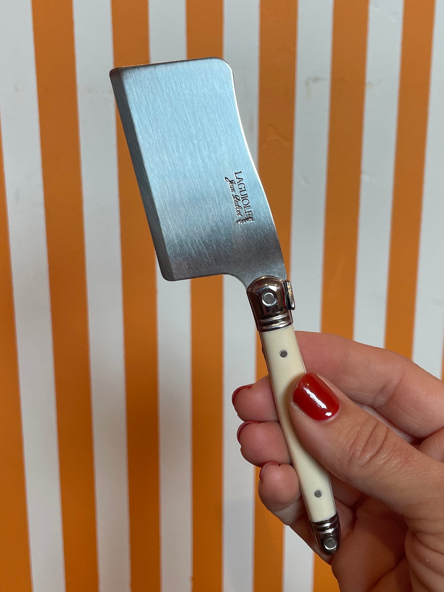 Jean Dubost Mini Cheese Cleaver Ivory