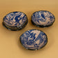 Mellow Ceramics Hand-built Bowl | Blue / Pink