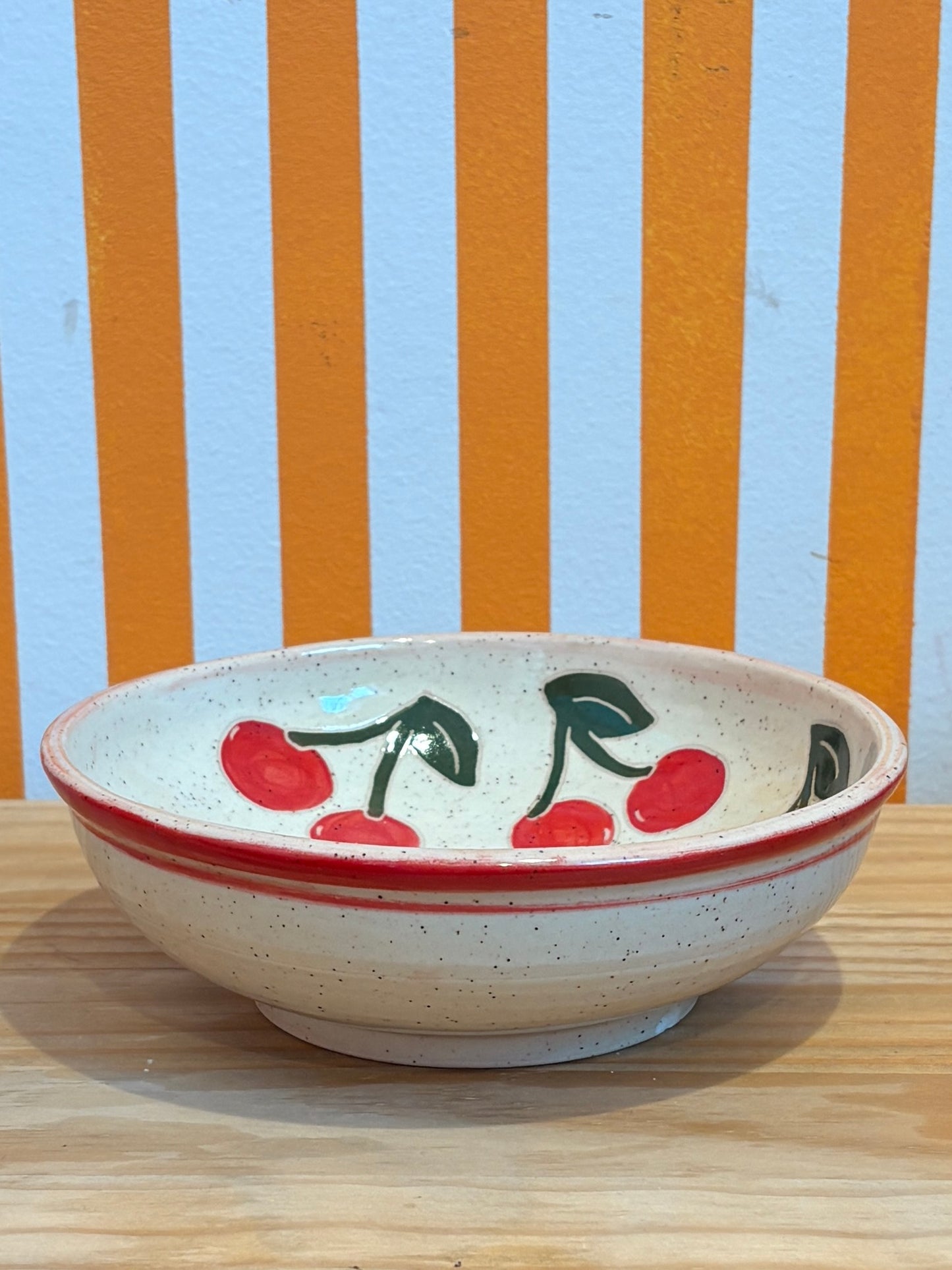 Más o Menos Bowl | Cherries 7"