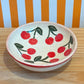 Más o Menos Bowl | Cherries 7"