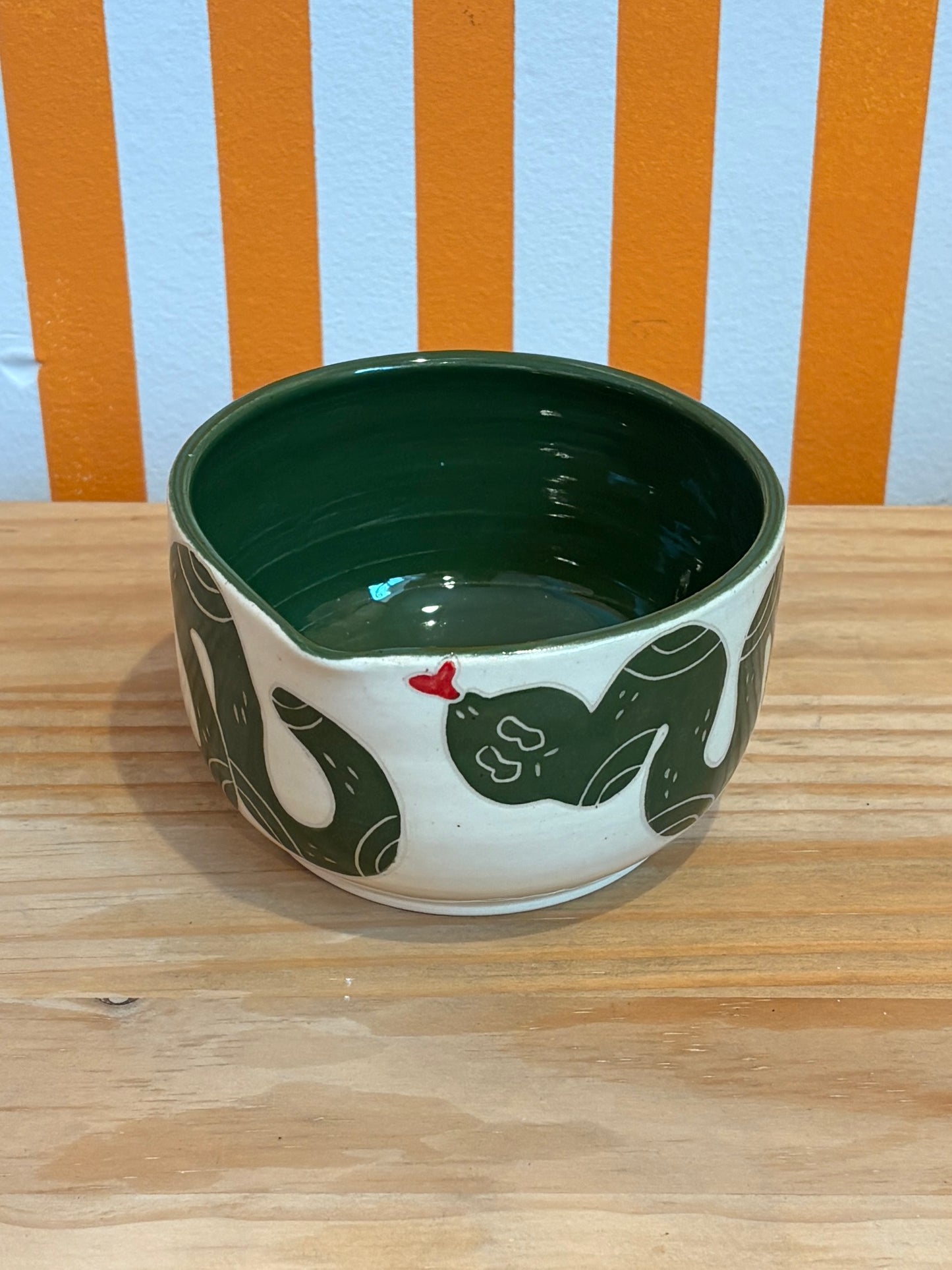 Más o Menos Matcha Bowl | Snake