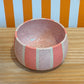 Art Schoool Dropout Bowl | Pink Stripe