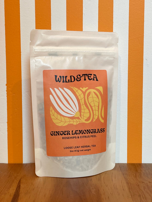 Wild & Tea Ginger Lemongrass Herbal Tea