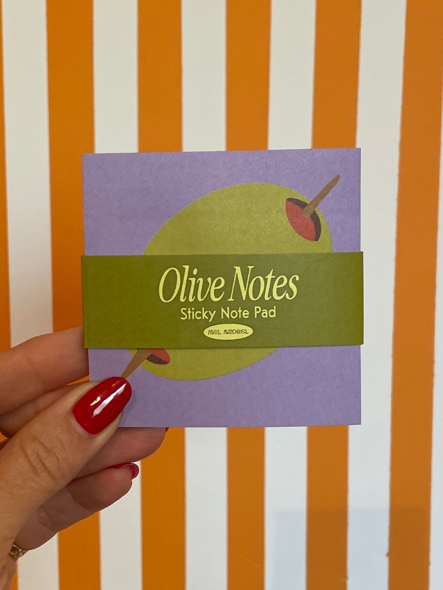 Olive Sticky Notes