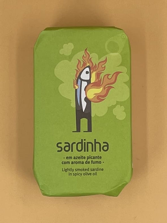 Sardinha Sardines in Spicy Olive Oil with Smoke Aroma