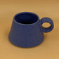 Lo-Fi Potter Coned Coffee Cup | Blue