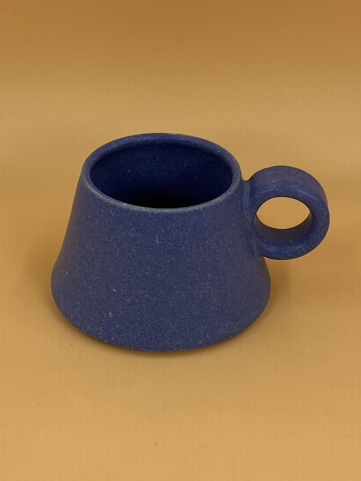 Lo-Fi Potter Coned Coffee Cup | Blue