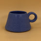 Lo-Fi Potter Coned Coffee Cup | Blue