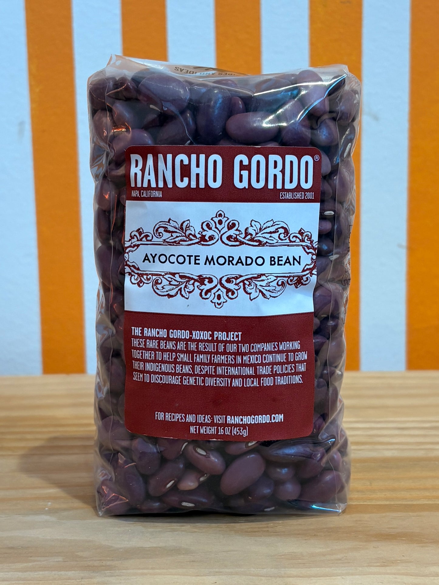 Rancho Gordo Ayocote Morado Bean