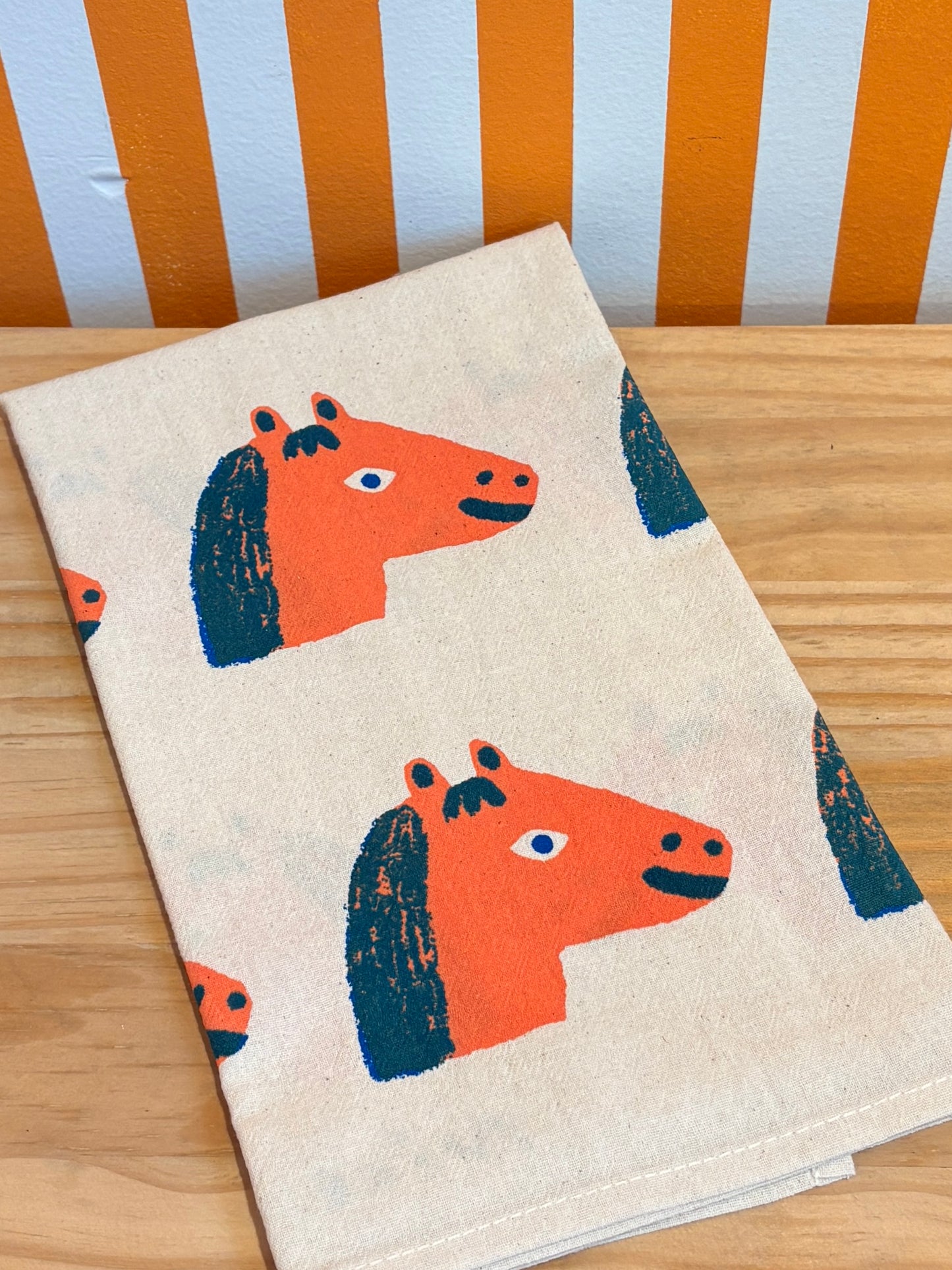 Nice Life Tea Towel | Horse