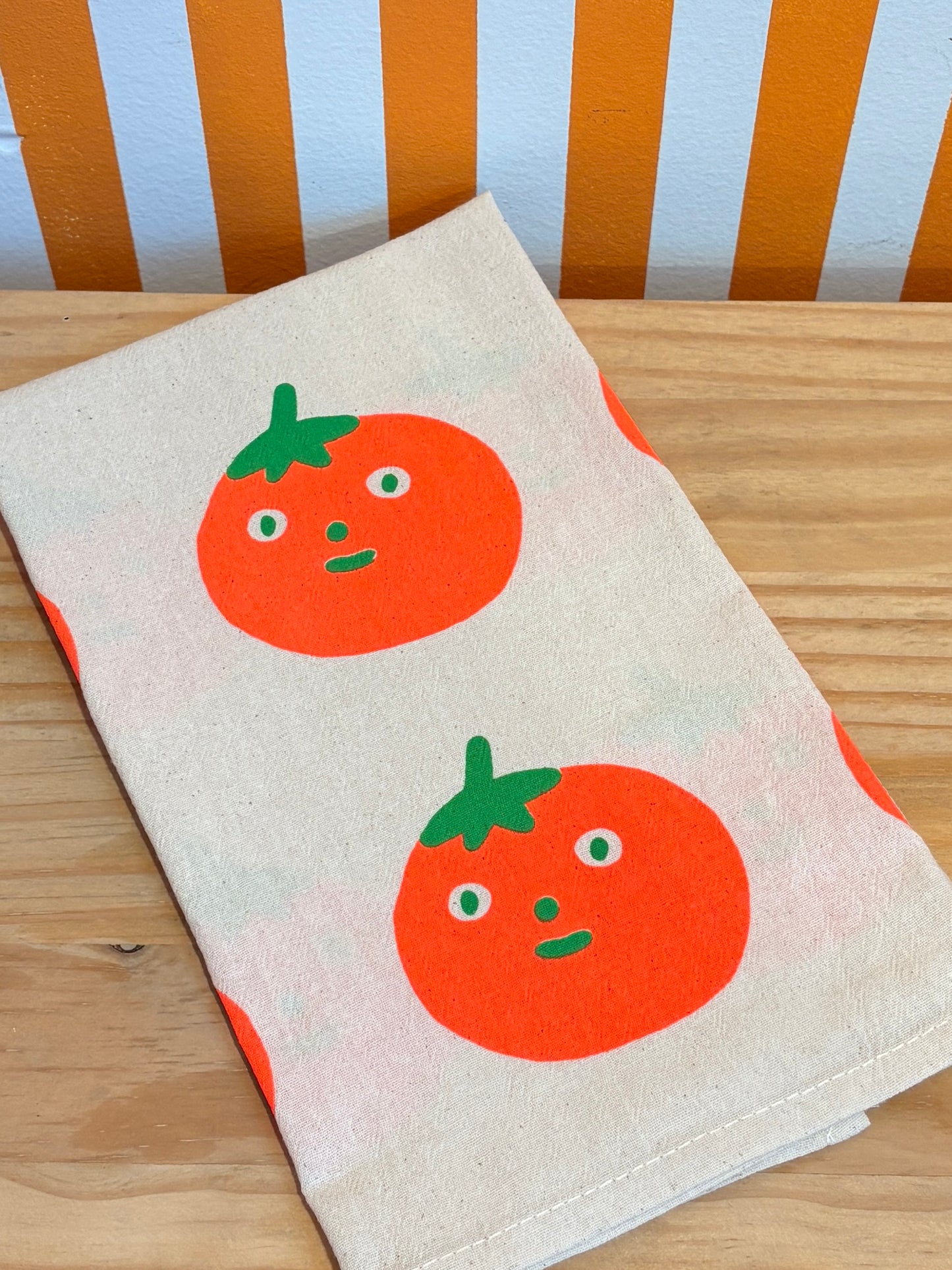 Nice Life Tea Towel | Tomato