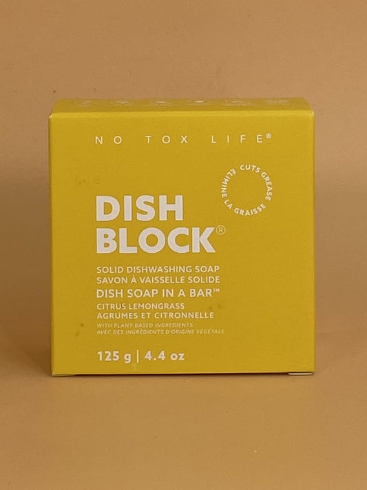Dish Block Solid Dish Soap | Citrus Lemongrass