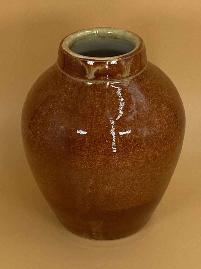 Katie Francis Small Orange Vase