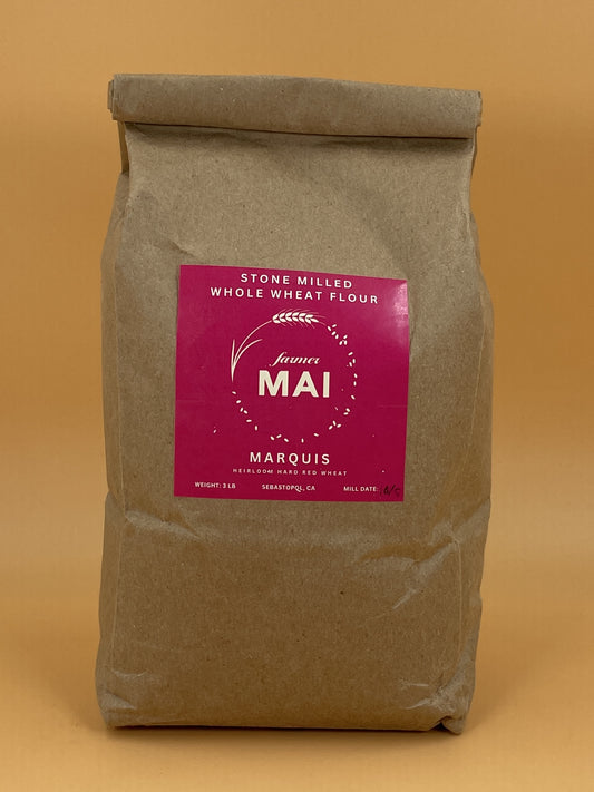 Farmer Mai's Stone Milled 100% Whole Wheat Flour | Marquis